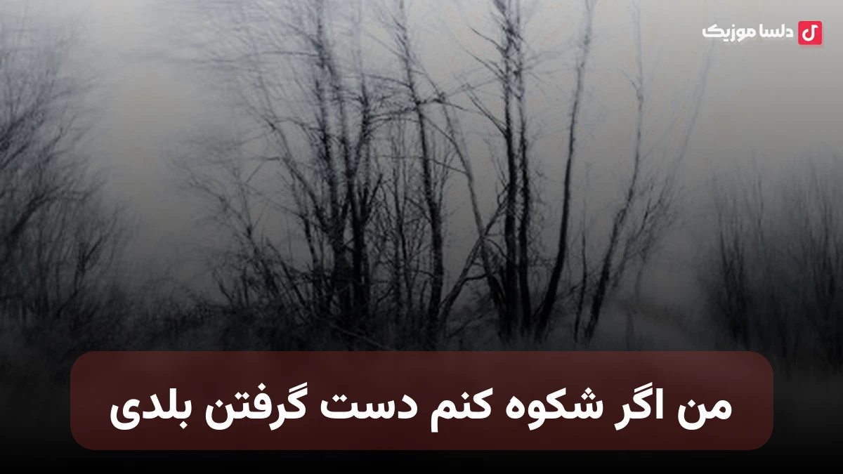 من اگر شکوه کنم دست گرفتن بلدی با صدای زن